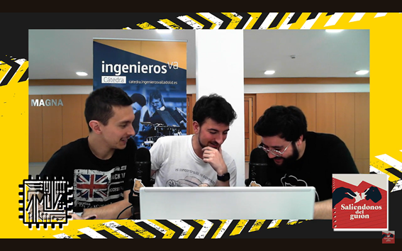 La Cátedra ingenierosVA apoya la celebración de AMUBot, el primer torneo de Battlebots de la Eii