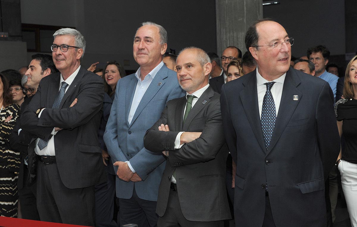 Jesus Angel Pisano, Antonio Gato, Victor Caramanzana y Carlos Moro