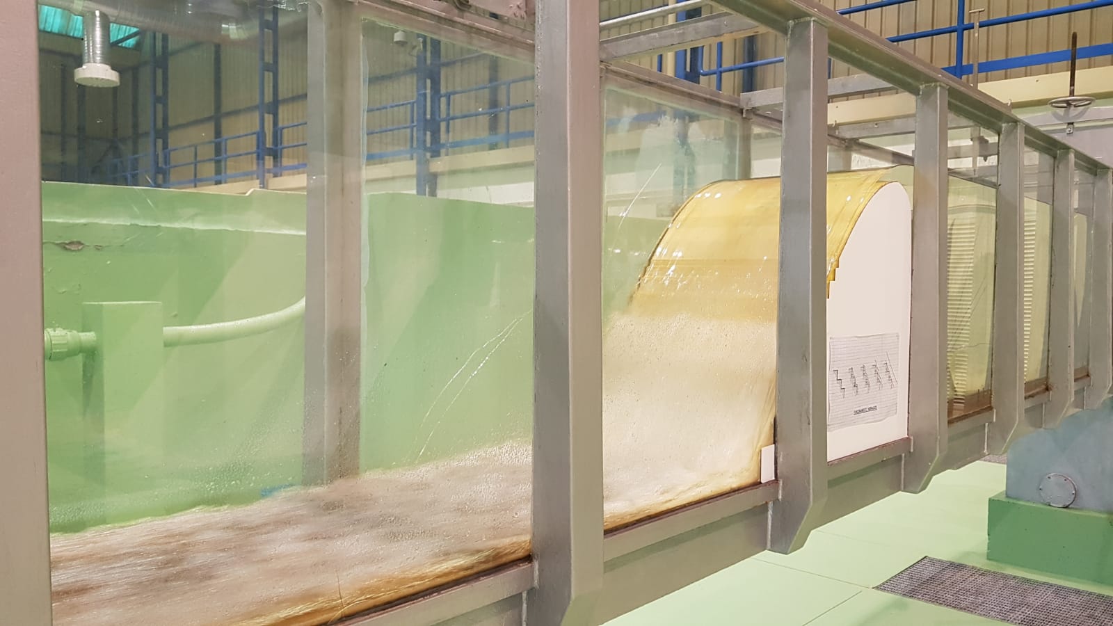 Visita a Ricobayo iberdrola Laboratorio Hidráulica con ingenierosVA