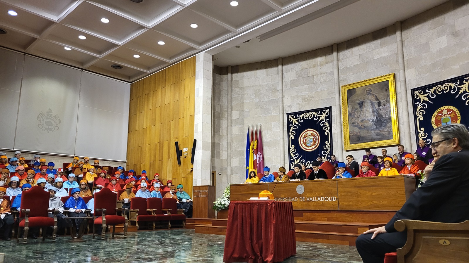 ingenierosVA, presente en la investidura de Josep Borrell como Doctor Honoris Causa de la UVa